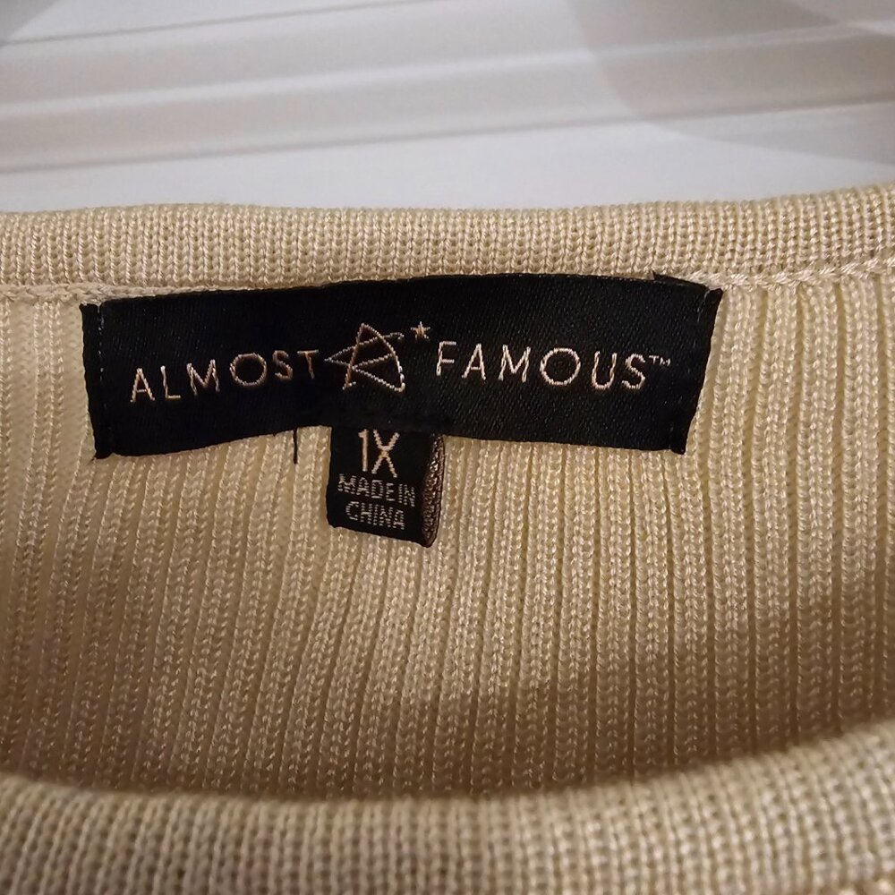 Almost Famous 1X Multi-Colored BodyCon Dress - Picture 5 of 6